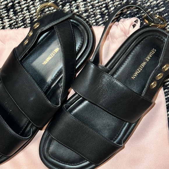Stuart Weitzman leather sandal - Picture 3 of 6